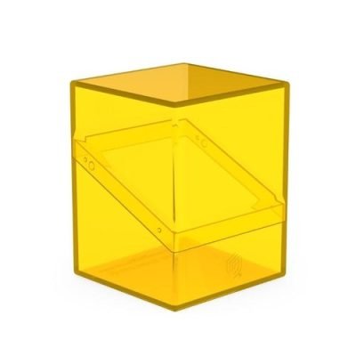 Ultimate Guard: Deck Box – Boulder 100+ – Clear: Amber — product image 1