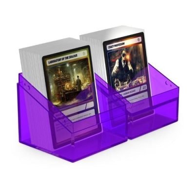 Ultimate Guard: Deck Box – Boulder 100+ – Clear: Amyethyst — product image 3