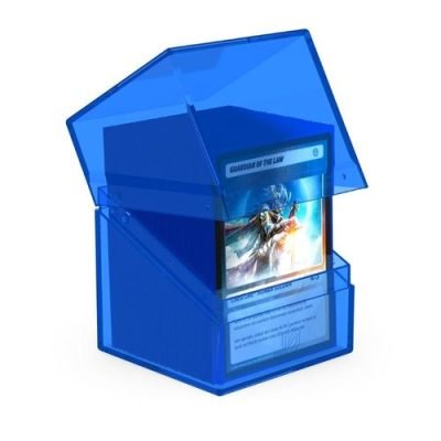 Ultimate Guard: Deck Box – Boulder 100+ – Clear: Sapphire — product image 2