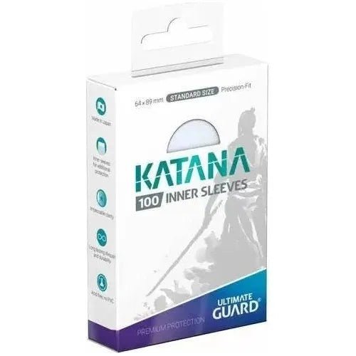 Ultimate Guard - Katana Standard Size Inner Sleeves Transparent (100)