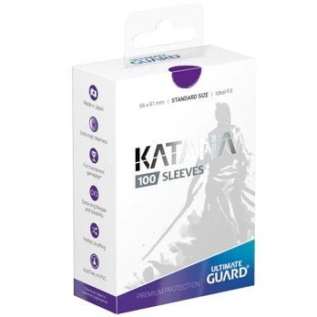 Ultimate Guard Katana Standard Size Sleeves Purple (100)