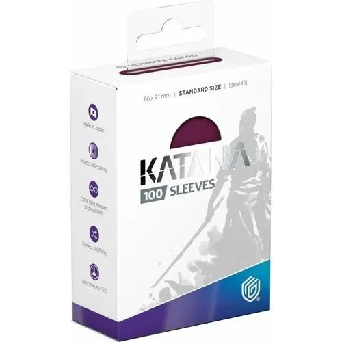 Ultimate Guard Katana - Standard Size Sleeves - Radiant Plum (100)