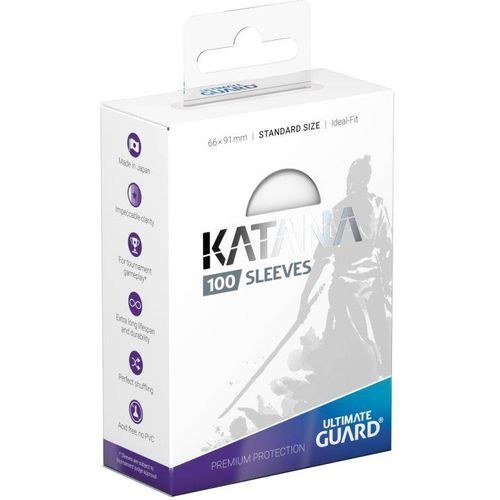 Ultimate Guard Katana Standard Size Sleeves Transparent (100)