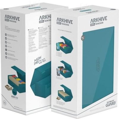Ultimate Guard Superhive 800+ XenoSkin Arkhive Petrol Flip Case — product image 2