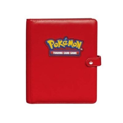 ULTRA PRO Pokémon Premium Red Snap Binder - 4 Pocket — product image 1